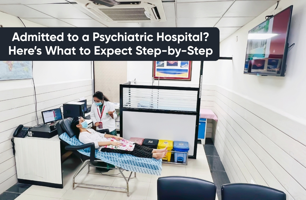 Admitted to a Psychiatric Hospital